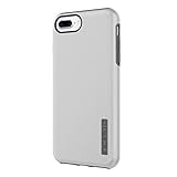 Incipio DualPro Case [Shock Absorbing] Cover fits Apple iPhone 7 Plus - Iridescent Silver/Charcoal