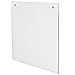 Dazzling Displays 10-Pack Acrylic 11 x 8.5 Wall Mount Sign Holders