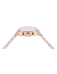 Invicta 19218 Angel reloj de oro rosa de cuarzo japonés con pantalla analógica para hombre