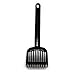 Pet Champion Large Steel Cat Litter Scoop with 10 inch Handle, Black