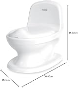 Nuby My Real Potty - Realistic Mini Potty with Flush Sound & Anti-Slip Base view 8