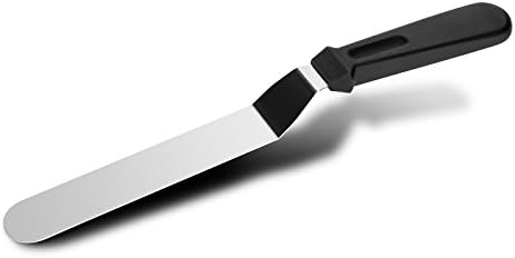 Angled Icing Spatula, Stainless Steel Offset Spatula, 12.5 Inches Cake Spatula