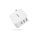 USB Wall Charger EasyAcc 3-Port 36W 7.2A Travel Charger with Foldable Plug for iPhone 8 X 7 6s 6 Plus, iPad, Galaxy S8/S8+ S7 S6 and More
