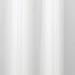 Waterproof Mold and Mildew-Resistant Fabric Shower Curtain, 72-Inch by 72-Inch, White
