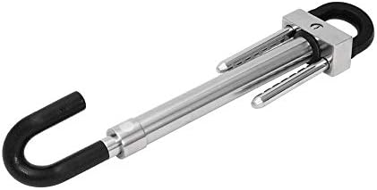 Hizljj ユニバーサルオートペダルセキュリティツール盗難防止装置ステンレススチールクラッチロック車のブレーキ