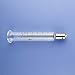 5ml Glass Syringe luer Lock Metal Head Reusable Corrosion Resistant Acid and Alkaline
