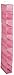 Whitmor Hanging Shoe Shelves, Pink