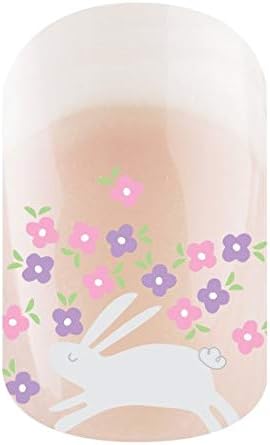 Jamberry by M. Network Easter Nail Wraps ~ Cottontail Whims Bunny ~ Half Sheet