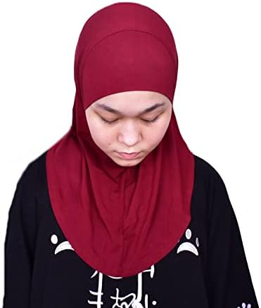 Silk Story Handmade Nur Girls Kids piece Amira Practical Hijab