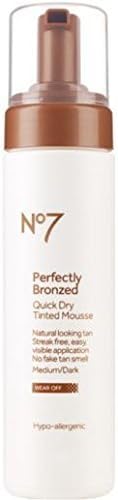 No7 Boots Perfectly Bronzed Self Tan Lotion Medium/Dark Quick Dry 200ml