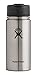 Hydro Flask 12 oz Travel Coffee Flask | Stainless Steel & Vacuum Insulated | Wide Mouth with Hydro Flip Cap | Stainless
