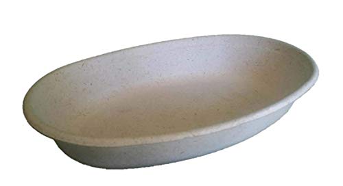 32oz Burrito Bowls, Biodegradable Bagasse 75 pack. Eco Friendly Disposable Compostable - Microwaveable - Thumbnail 2