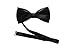 Hello Tie Men's Pre-tied PU Leather Bow Ties With Crystal Decoration -Multicolor