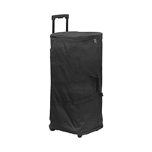 Vispronet Carrying Cases for Trade Show Accessories - Zipper Top and Trolley with Retractable Handle (10.9x7.3) - Thumbnail 2