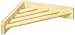 Prevue Pet Products 3300 Wood Corner Shelf Laddered Platform for Bird Cages, 7 by 7-Inch