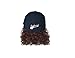 Eastbound & Down Kenny Powers 55 Baseball Cap Hat with Mullet Wig Multi
