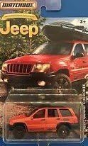 Matchbox Jeep Grand Cherokee Anniversary Limited Edition Metallic Orange Diecast