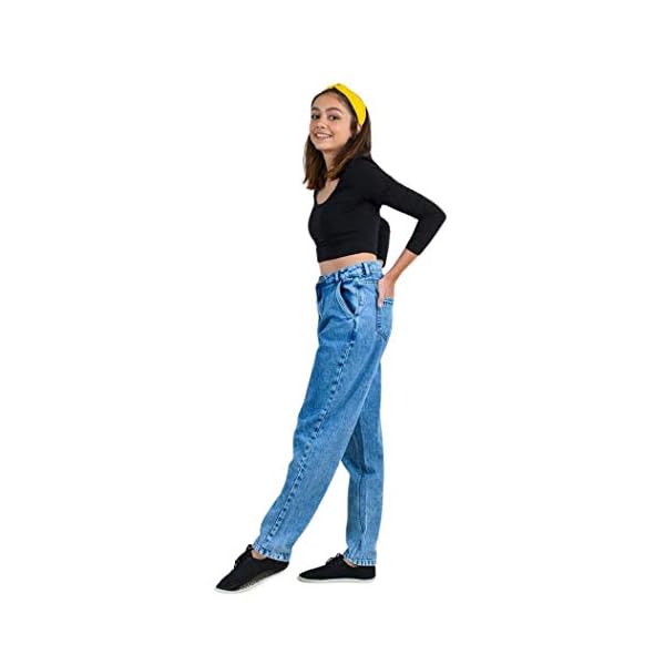 FREAKINS Slouchy Denim Jeans for Women 