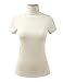 All for You Women's Lightweight Jersey Turtleneck Top