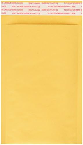 Becota Padded Envelopes Kraft Bubble Mailers Bubble Envelopes (#000 4"x7", 100 pcs)