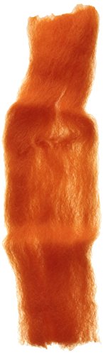 Wool Roving 12" .22 Ounce-Orange
