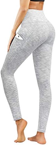 Women's High Waist Yoga Pants with Pockets, Leggings with Pockets, Tummy Control Workout Yoga Leggings