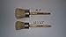 2 for 1 Chalk Painter's Choice Wax Brushes. New Brushes Will Never shed.
