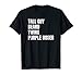 Tall Guy Beard Twins Purple Hoser T Shirt