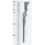 Dollhouse Miniature Polished Pewter Double Barrel Shotgun by Phoenix Models