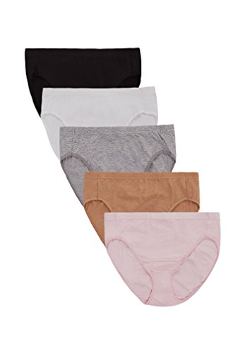Floopi womens panties cotton brief underwear - soft comfort hi cu…