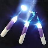 Careshine 3 Pcs/set Dental Hygeine 8000MCD LED Professional Cleaning Tool Kits - Dental Mirror + Plaque Remove + Tooth Stain Eraser