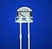 50 pcs 5mm Ultra Violet Straw hat LED Wide Angle Light