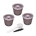 Emousport 3Pcs Reusable iperEspresso Capsule Refillable Coffee Filter X9 X8 Y5 Y3 Coffee Filter Baskets Capsules Coffee Machine