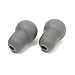 KingFurt 10PCS Super Soft Earplug Eartips Earpieces For Littmann Stethoscope (Gray)