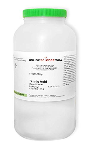 Tannic Acid Powder Laboratory Chemical Reagent, 500g