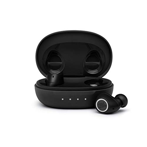 JBL Free II Tws – Écouteurs Intra-Auriculaires Bluetooth Sans Fil Avec Étui De Recharge – Résistants Aux Projections D’Eau – Jusqu’À 24 Hrs D’Écoute Combinée – Noir