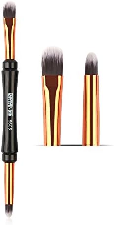 Letdown Makeup Brush Double-end Eyeshadow Eyelash Brush Applicator Makeup Cosmetic Tool