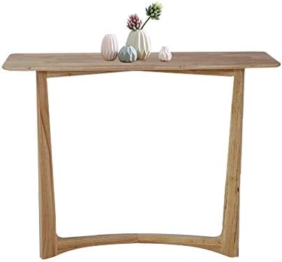Japanese Style Wood Side Table Solid Wood Entry Tables for Hallways Console Table Design for Your Small Living Space