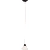 Maxim Lighting 91066MROI Marin-1 Light Mini Pendant in Modern Style-7 Inches Wide by 5.25 inches high, Finish Color: Oil Rubb