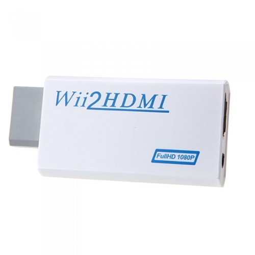 Andoer Wii to HDMI Audio Converter Adapter Box Wii-link 3.5mm