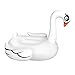 Kangaroo's Giant Swan Pool Float; 8.5 Foot Inflatable Raft