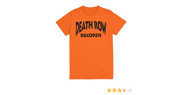 Orange Mens Music T-Shirt 