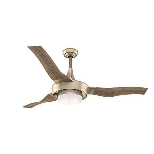 Casablanca Fan 64 inch Contemporary Metallic SunSand Ceiling Fan with Light Kit and Remote Control (Certified Refurbished) - Thumbnail 5