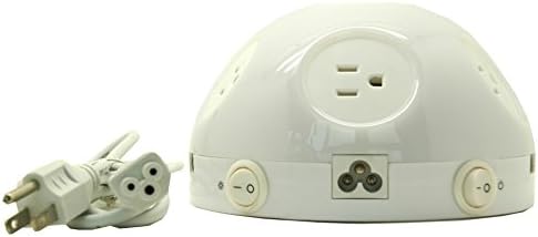 Multi-charging station UFO series MINI_White. US outlets