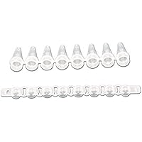 Axygen Pcr 08 Cp C Thin Wall 8 Strip Pcr Tube Strips With Domed Clear Strip Caps 1 Case Tubes And Caps 8 Each Strip 125 Strips Unit 10 Units Case Clear Pp 0 2ml Lab Scientific Products Assetrak