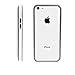 Photive Hybrid iPhone 5C Bumper Case - White. Designed for The New iPhone 5C