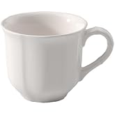 Villeroy and Boch Manoir Espresso Cup 0.10L (Cup Only) | Creamy White porcelain espresso cup, made in Germany, dishwasher and microwave safe, an after-dinner favorite