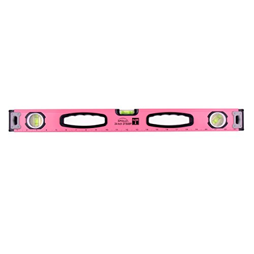 Apollo Tools DT5009P Level Tool, Pink, 24"