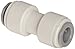 John Guest Acetal Copolymer Tube Fitting, Union Straight Connector, 5/16