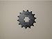 Sunstar 10413 13-Teeth 420 Chain Size Front Countershaft Sprocket,Black